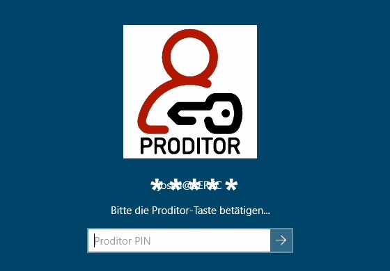 Windows credential provider